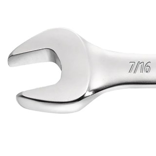 Facom Double Ended Open Spanner Metric, Chrome Vanadium Steel, 318mm Length, 29.63 x 38.1mm, ASME Standard 44.1P3/8X1P1/2