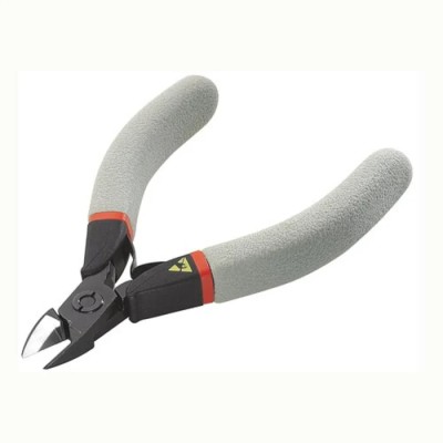 Facom Side Cutter Bi-Metal Handle, ESD Safe, 110mm, ISO 9654, 435.E