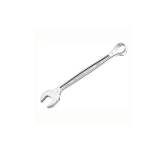 Facom Combination Spanner 13/16 in, 224mm Chrome Finish, 12 Points, Offset 15° 440.13/16