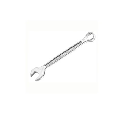 Facom Combination Spanner 13/16 in, 224mm Chrome Finish, 12 Points, Offset 15° 440.13/16