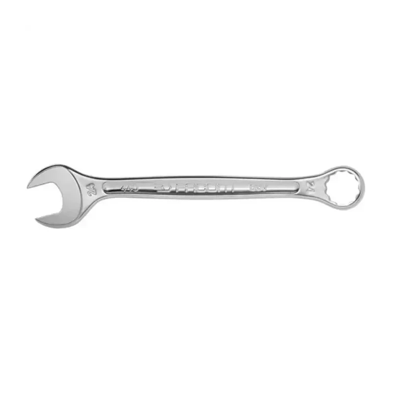 Facom Combination Spanner 5/16 inch, 133mm Chrome Finish, 12-Point, Standard Head, Offset Angle 15°, 440.5/16