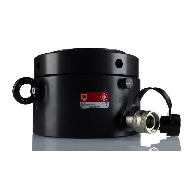 RS PRO Portable General Purpose Hydraulic Cylinder Single Acting 144 Ton 45 mm Stroke 700 Bar 235-8261