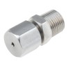 RS PRO Compression Fitting for Thermocouple or PRT Probe, Stainless Steel, 1/8 NPT Thread 123-5560