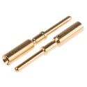 HARTING Male Crimp Circular Connector Contact, Contact Size 1.5 mm, Wire Size 16AWG 21011009925