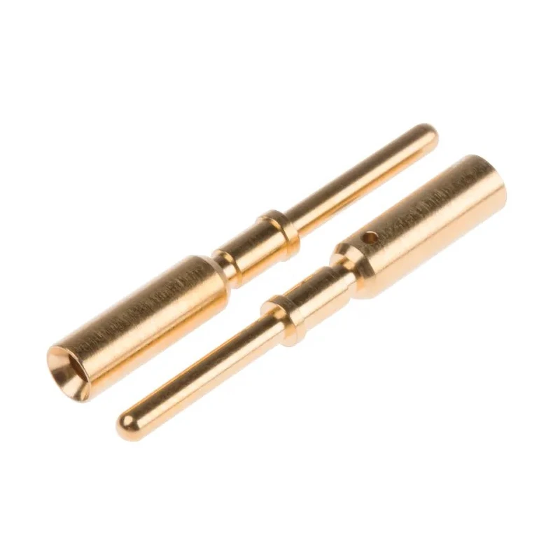 HARTING Male Crimp Circular Connector Contact, Contact Size 1.5 mm, Wire Size 16AWG 21011009925