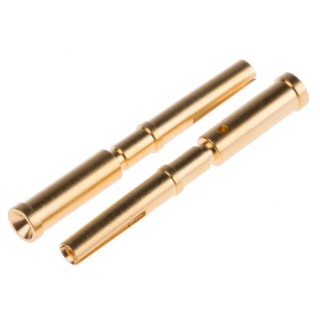 HARTING Female Crimp Circular Connector Contact, M12, 20AWG, Gold Plated, 23.2mm Length, 21011009932