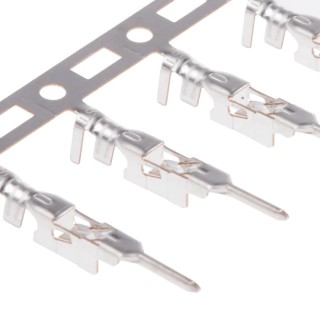 JST XA Series Male Crimp Terminal 3A, Phosphor Bronze, Tin Plated, 24–20 AWG SXAM-01T-P0.6