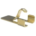 TE Connectivity Spring Contact, 1.3 mm Height, Surface Mount, Stainless Steel, Gold Plated 2199248-5