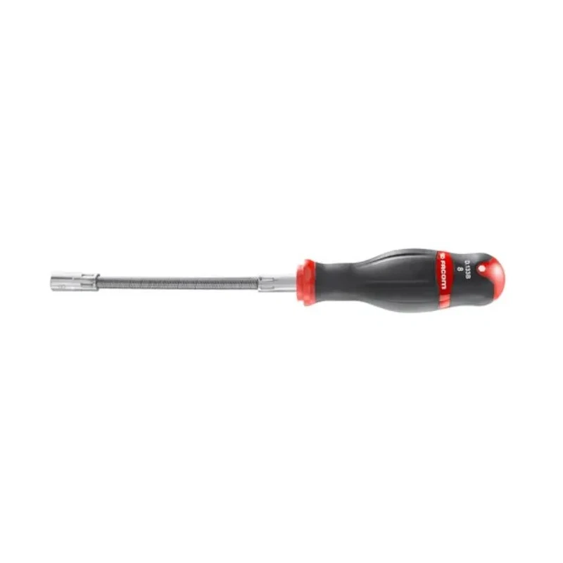 Facom Hexagon Nut Driver 6 mm Tip, 125 mm Blade, Stainless Steel, D.133C6