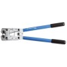 Facom Tubular Ring Terminal Crimp Tool 6 - 50 mm², Plain Handle, 390 mm Length, Rotating Dies 986095