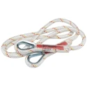 Protecta Fall Arrest Rope Lanyard, Polyamide, 1.5 m, 100 kg Capacity, Loops with Thimbles AL415C