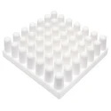 SPREADFAST Universal Square Ceramic Heatsink, 7.2°C/W, 27x27x10mm, Pin Fin Series SF-CHS-272710-PC