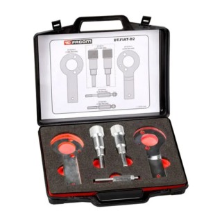 Facom 5 Piece Fiat Timing Kit Tool Kit with Plastic Case DT.FIAT-D2