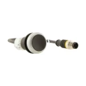 Eaton C22 Series Panel Mount Push Button Switch, 22 mm Cutout, Momentary, Black, Round, 1 NC 181045 C22-D-S-K01-P5