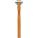Facom Nylon Mallet with Replaceable Nylon Face, Steel Head, 510 g Head Weight, 40 mm Diameter, Wood Handle 208A.40A