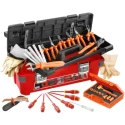 Facom 19 Piece Insulated Tool Kit with Box VDE/1000V Approved 2185C.VSE