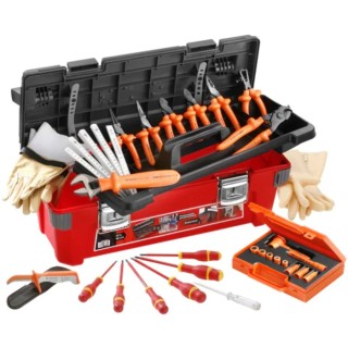 Facom 19 Piece Insulated Tool Kit with Box VDE/1000V Approved 2185C.VSE