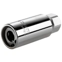 Facom Open End Roller Type Stud Driver, 1/2 in Insert, Chrome Finish, 75 mm Length 287B.14