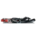Protecta Twin Leg Shock Absorbing Fall Arrest Lanyard with Screw Carabiner, 1.5m, Polyester, 100kg AE5315WAA