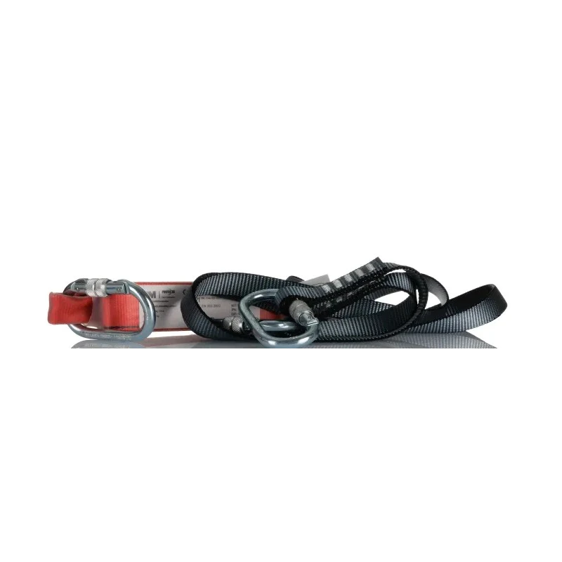Protecta Twin Leg Shock Absorbing Fall Arrest Lanyard with Screw Carabiner, 1.5m, Polyester, 100kg AE5315WAA