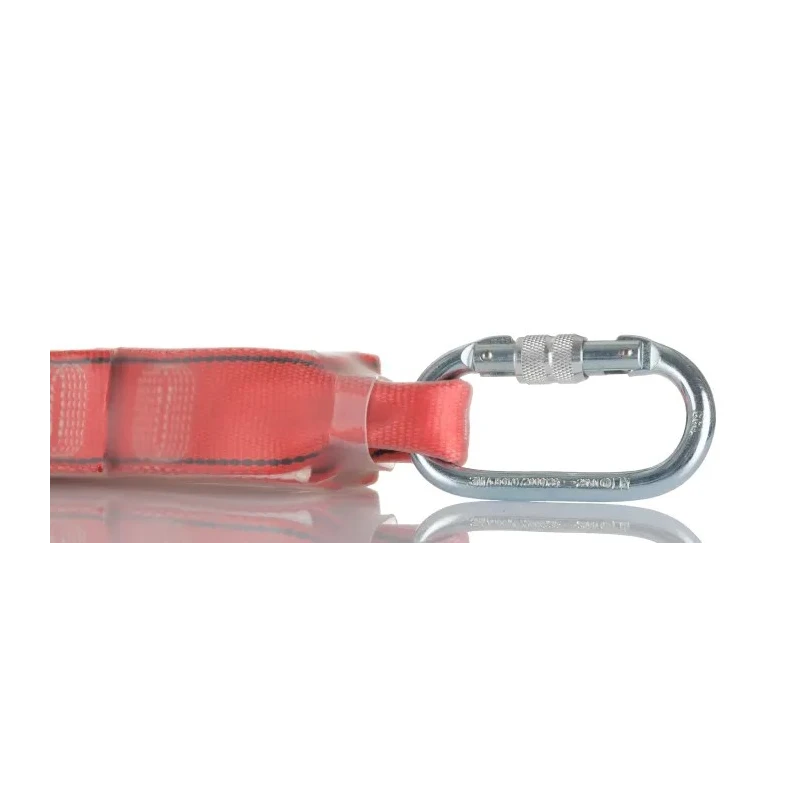 Protecta Twin Leg Shock Absorbing Fall Arrest Lanyard with Screw Carabiner, 1.5m, Polyester, 100kg AE5315WAA