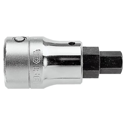 Facom 3/4 Inch Square Driver Bit Chrome Steel, Plunger Lock KT.17A