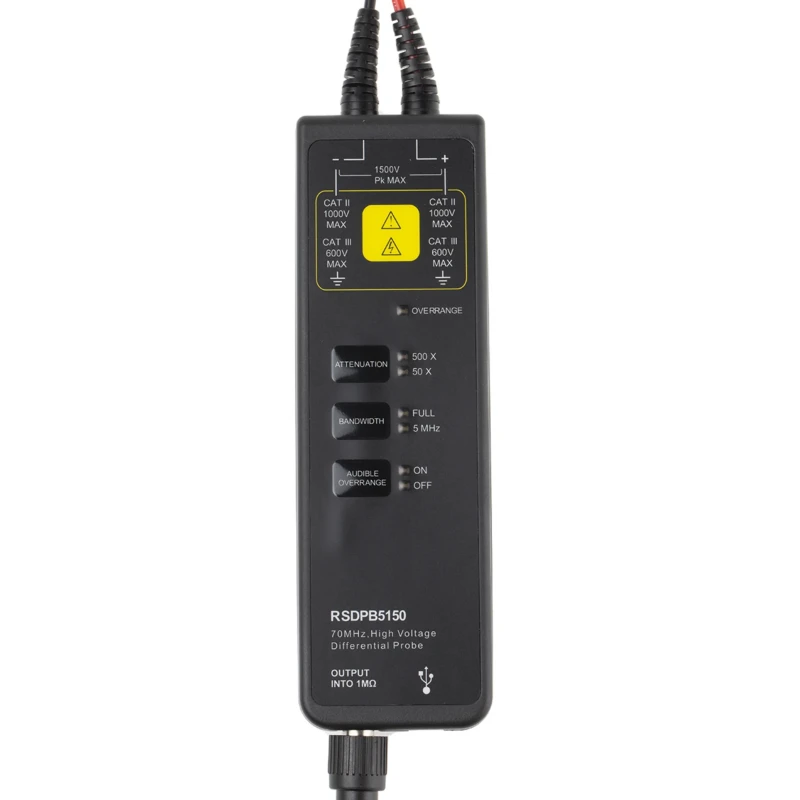 Teledyne LeCroy Oscilloscope Differential Probe 70 MHz, BNC Connector RSDPB5150