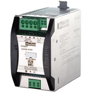 Murrelektronik Limited Emparro Switched Mode DIN Rail Power Supply 480W, 265V AC Input, 28V DC Output, 20A 85442