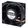 Sanyo Denki San Ace 9HVA Series Axial Fan, 12V DC, 225 m³/h, 42 W, 3.5 A, 80x80x38 mm, Ball Bearing 9HVA0812P1G001