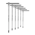 Facom 6 Piece T Metric Hex Key Set, Chrome Vanadium Steel, Sizes 2.5–8 mm 84TCD.J6