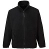 Portwest Argyll Heavy Fleece, Polyester, Black/Green/White/Yellow, Unisex XL, 2 Pockets F400BKRXL