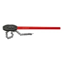 Facom Chain Wrench 60 mm Jaw Capacity, 550 mm Metal Handle, Chrome Finish 137B.2P1/2