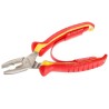 Facom Combination Plier 1 Piece, Serrated Jaw, High Carbon Steel, VDE Insulated 1000V, 165mm 187A.16VE