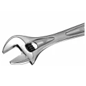 Facom 13 mm Jaw Capacity Adjustable Spanner, 114 mm Overall Length, Chrome Metal Handle 113A.4C