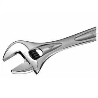 Facom 13 mm Jaw Capacity Adjustable Spanner, 114 mm Overall Length, Chrome Metal Handle 113A.4C