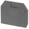 Omron End Cover, Polyamide, Dark Grey, for XW5T-S16-1.1-1 Feed Through and XW5G-S16-1.1-1 Grounding Terminal Block XW5E
