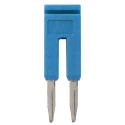 Omron XW5S Series Short Bar for XW5G-P1.5-2 Grounding Terminal Block, XW5T-P1.5-2 Feed Through Terminal Block, Blue 