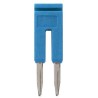 Omron XW5S Series Short Bar for XW5G-P1.5-2 Grounding Terminal Block, XW5T-P1.5-2 Feed Through Terminal Block, Blue