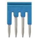 Omron XW5S Series Short Bar Blue for XW5G-P1.5-4 Grounding Terminal Block, XW5T-P1.5-4 Feed Through Terminal Block 