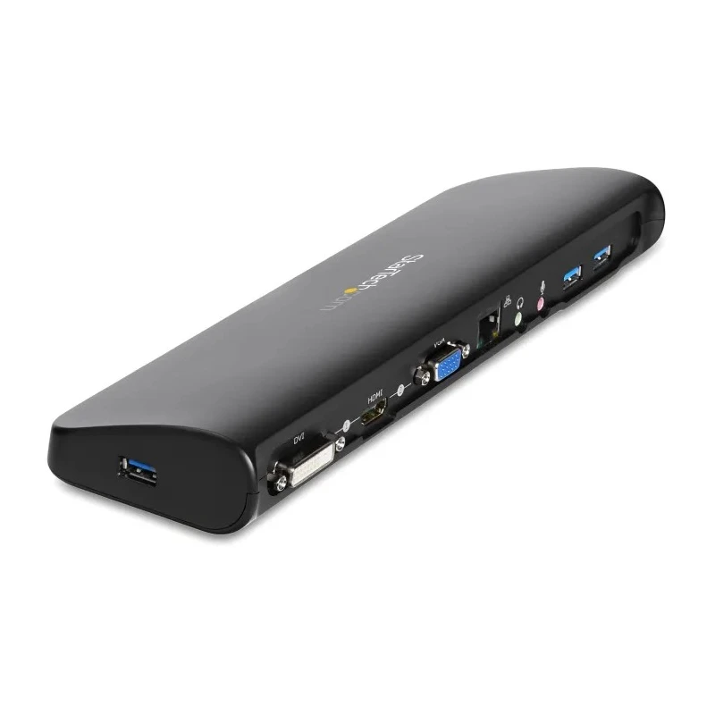 StarTech.com USB 3.0 Docking Station, 2 Display Support, , 3 USB Ports, HDMI/VGA/DVI, Max Resolution 1920 x USB3SDOCKHDV