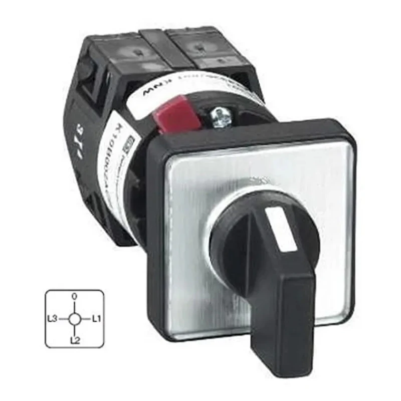 Schneider Electric 3-Position Cam Switch, 90° Black Handle, 12A, Harmony K Series, K1F003MLH