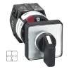 Schneider Electric 3-Position Cam Switch, 90° Black Handle, 12A, Harmony K Series, K1F003MLH