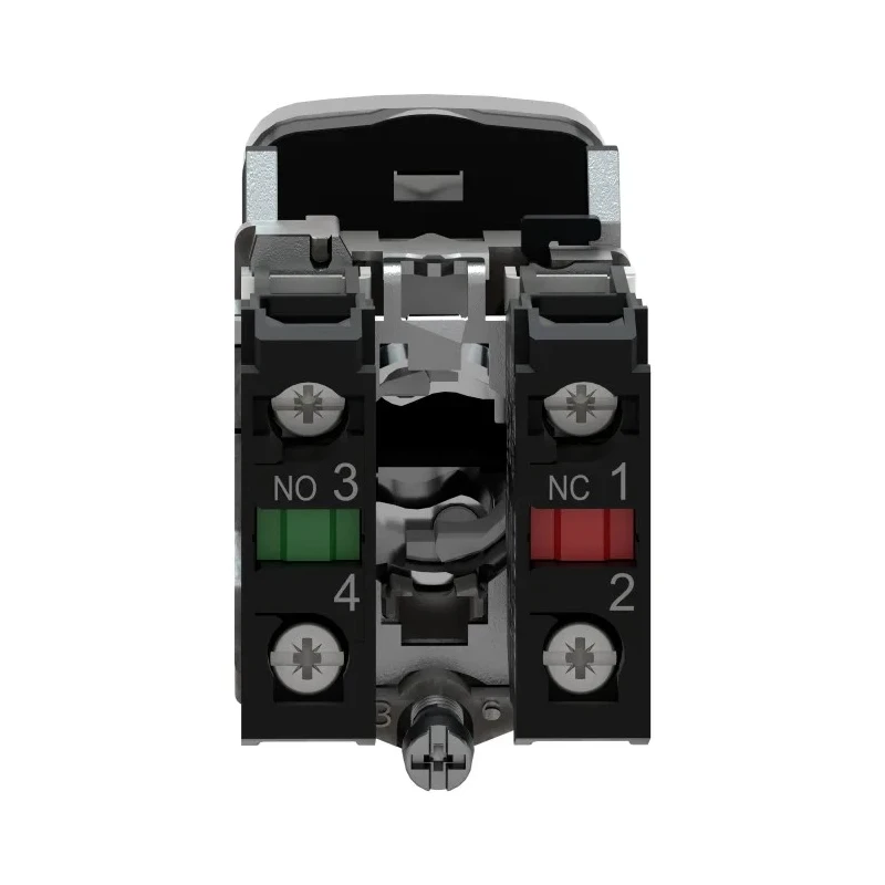 Schneider Electric Harmony XB4 Series Push Button Switch, Spring Return, Panel Mount, 22 mm Cutout, SPDT XB4BL73415