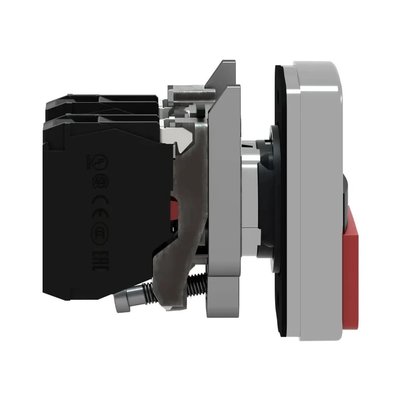 Schneider Electric Harmony XB4 Series Push Button Switch, Spring Return, Panel Mount, 22 mm Cutout, SPDT XB4BL73415
