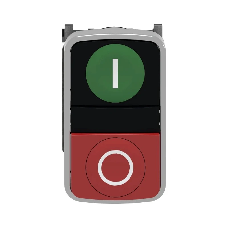 Schneider Electric Harmony XB4 Series Push Button Switch, Spring Return, Panel Mount, 22 mm Cutout, SPDT XB4BL73415