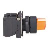 Schneider Electric Illuminated Knob Selector Switch, SPDT, 3 Positions, 22 mm Cutout, Harmony XB5 Series XB5AK135M5