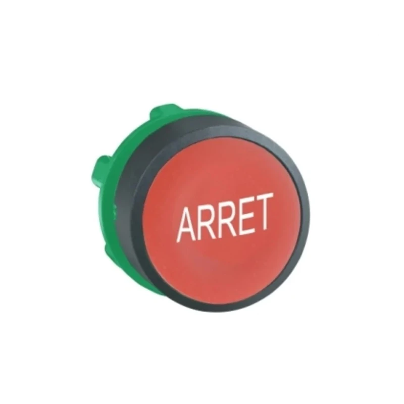 Schneider Electric Harmony XB5 Series Red Momentary Push Button Head, 22 mm Cutout, IP66, IP69K, IP67 ZB5AA433