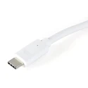 StarTech.com USB 3.2 5Gbps Network Speed USB Ethernet Adapter, USB Type-C, 15mm Cable, Silver US1GC30A