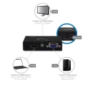 StarTech.com 2-Port VGA & HDMI Video Switch, 2 Input 1 Output, 1920 x 1200 Resolution, Compact, VS221VGA2HD