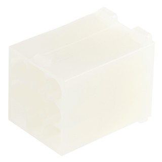Molex STANDARD 0.093 in Series Straight Housing Plug, 9 Contacts, 6.7 mm Pitch, 3 Row, Nylon, 39-03-6092